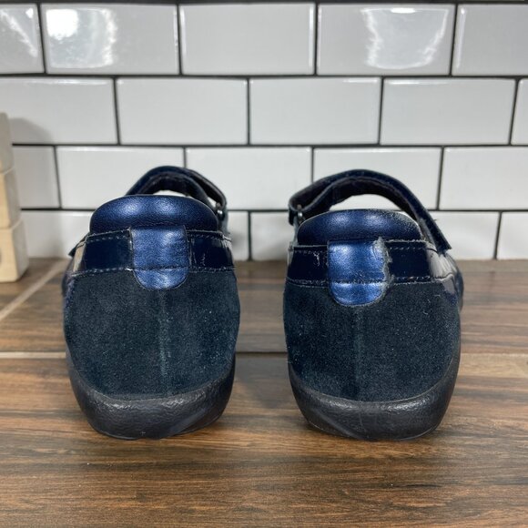 Naot Kirei Shoes Womens Size 9 Blue Leather Suede Orthopedic Comfort Mary Jane - Picture 4 of 15